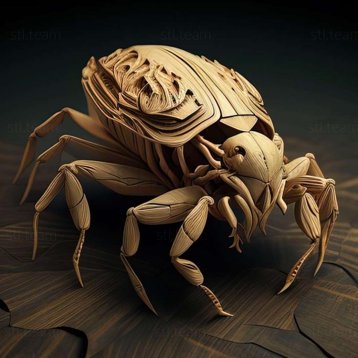 3D model Ixodes luxuriosus (STL)